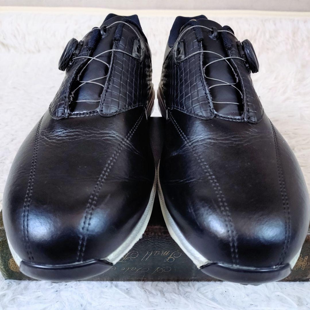 MIZUNO GOLF　ワイドスタイル003 ボア　ゴルフシューズ　黒