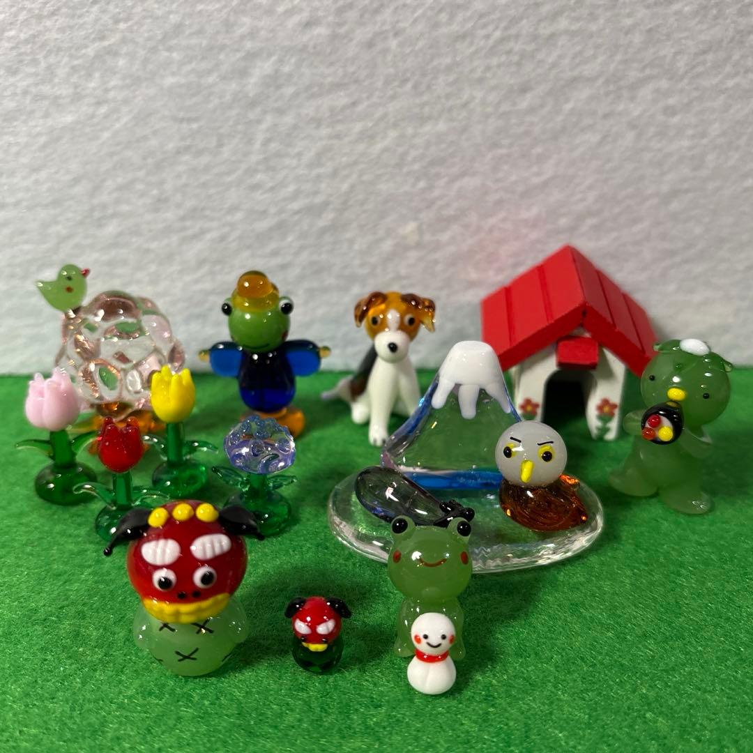 パオパオ　ガラス細工　ミニチュア