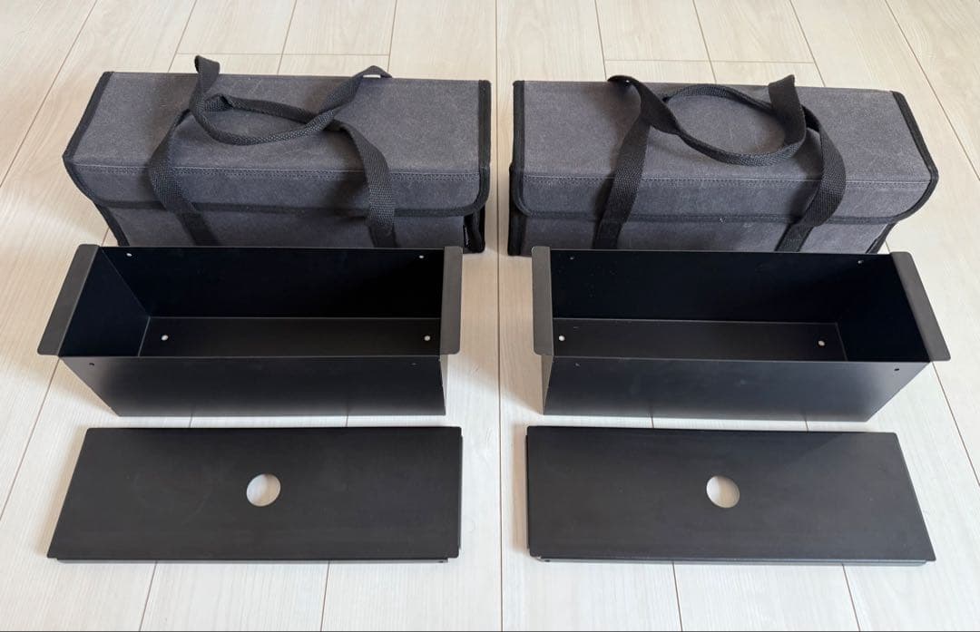 IGT ハーフユニット ステンボックス 0.5ユニットブラック 2点セット