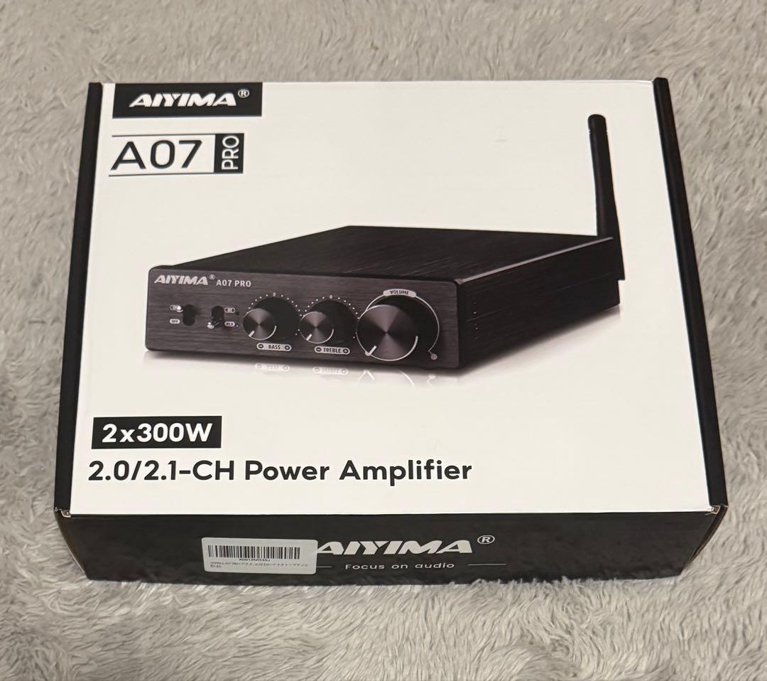 AIYIMA A07 PRO デスクトップアンプ 新品同様！