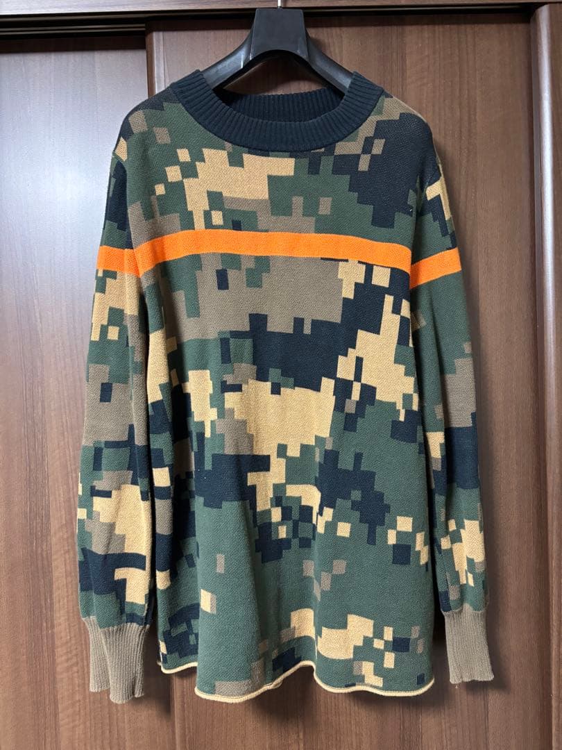 sacai コットン　セーター