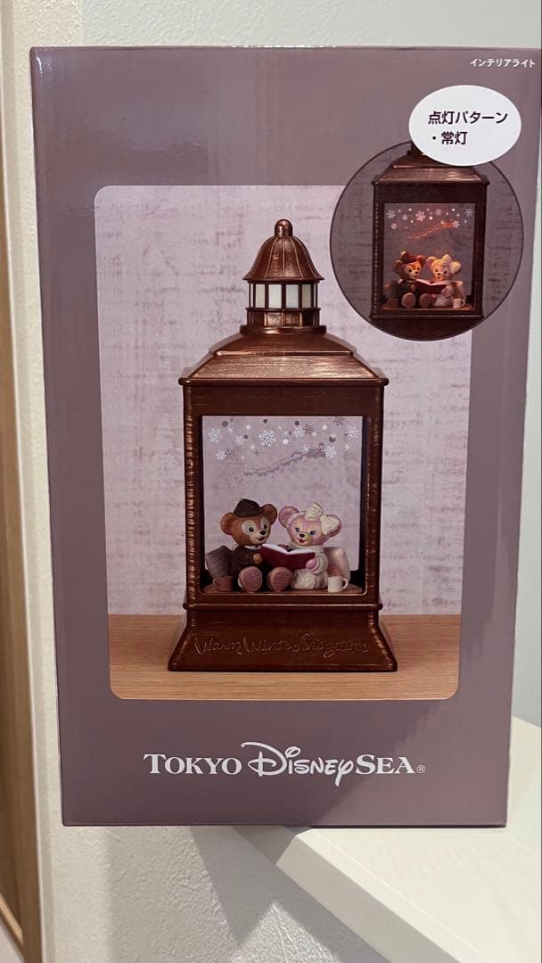 ダッフィー♡シェリーメイ♡ウォームウィンター ストーリータイム♡インテリアライト