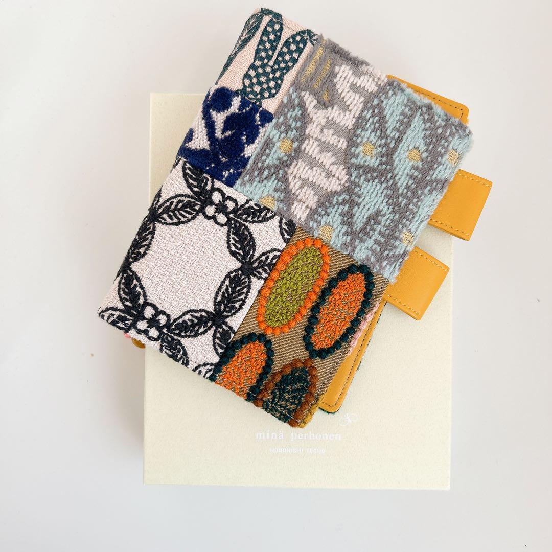 ほぼ日手帳カバー ミナ ペルホネンオリジナルサイズ（A6）