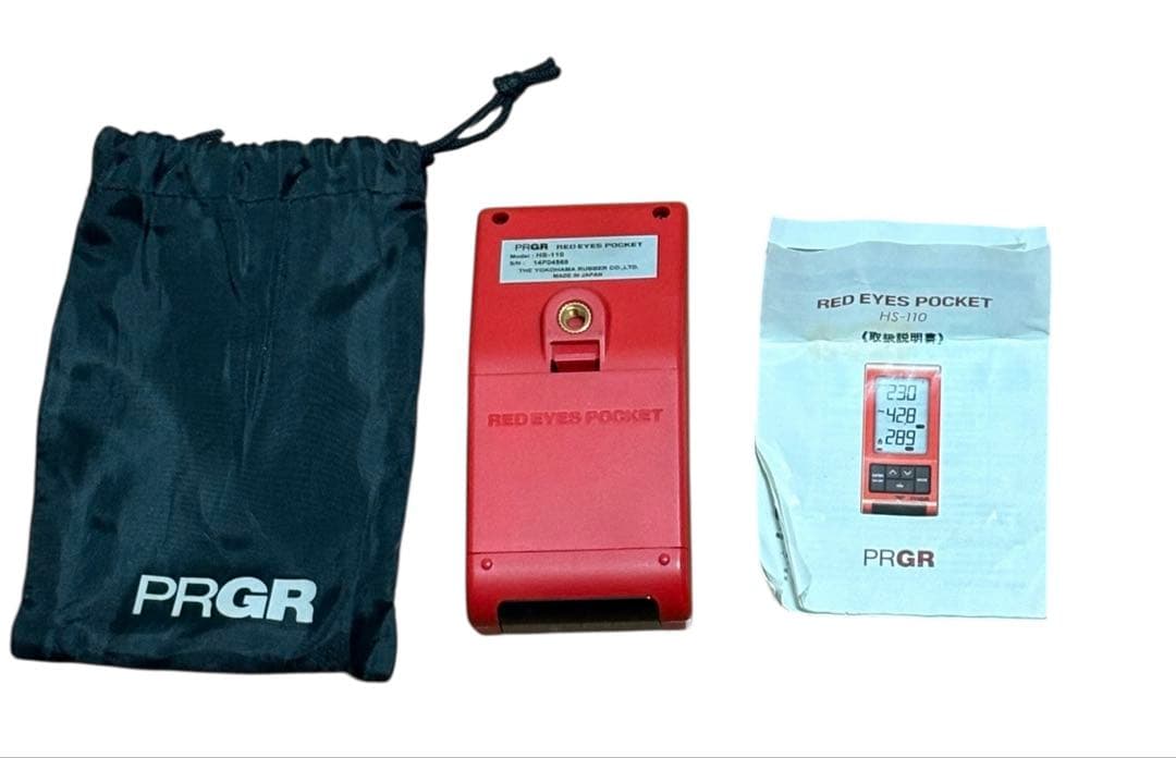 PRGR HS-110 レッドアイズ ポケット ヘッドスピード測定器