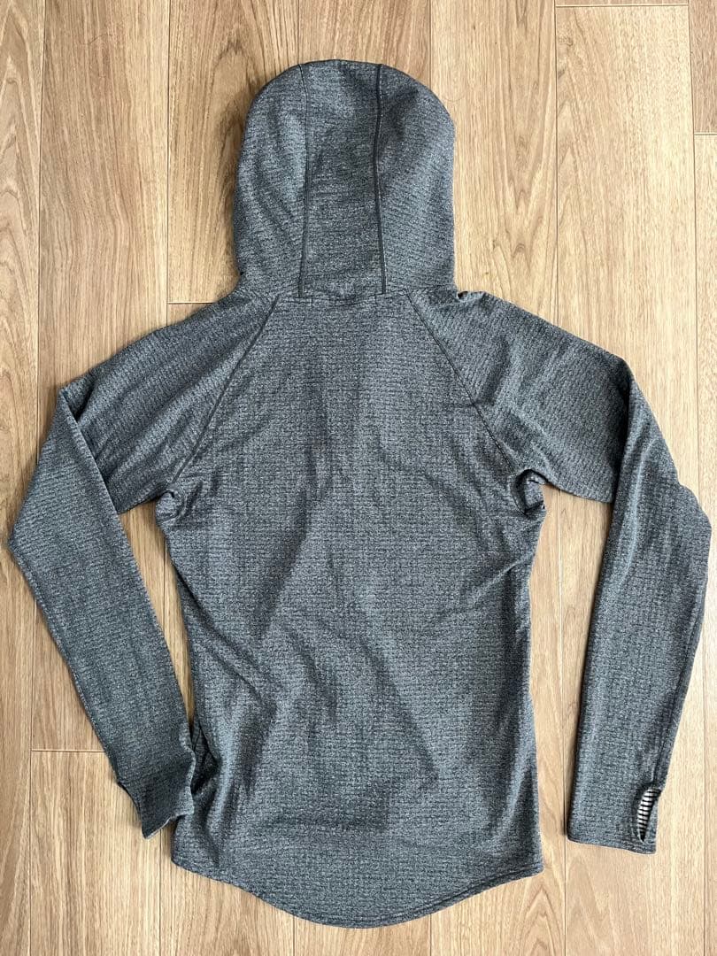 Answer4 パワーグリッド フルジップ フーディ グレーSサイズ