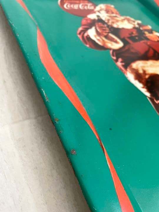 コカコーラ　アンティーク　トレイ