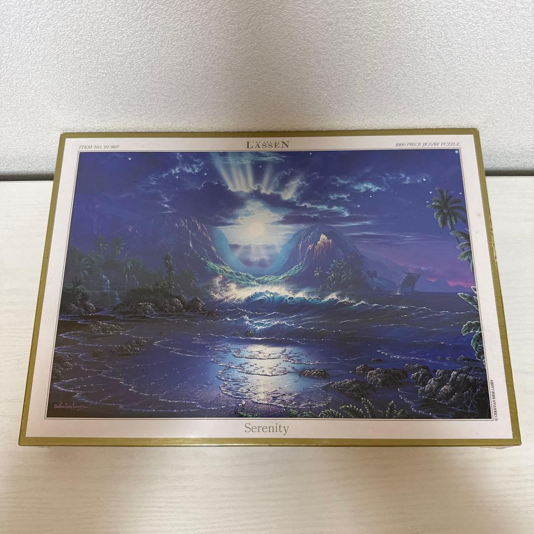 新品未開封 ラッセン セレニティ 絵画 ジグソーパズル 1000ピース 激レア