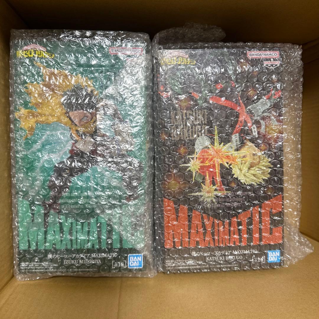 【未開封】僕のヒーローアカデミア MAXIMATIC 爆豪勝己 緑谷出久