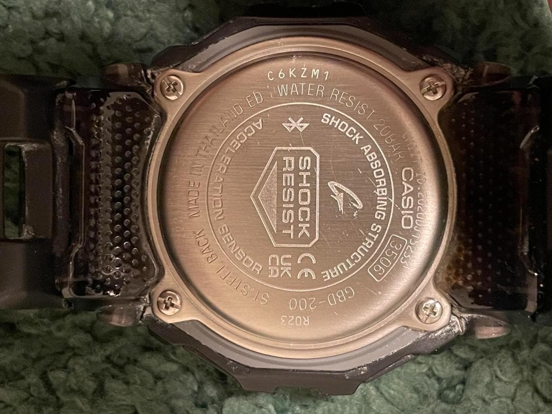 カシオ CASIO G-SHOCK 3506 GBD-200