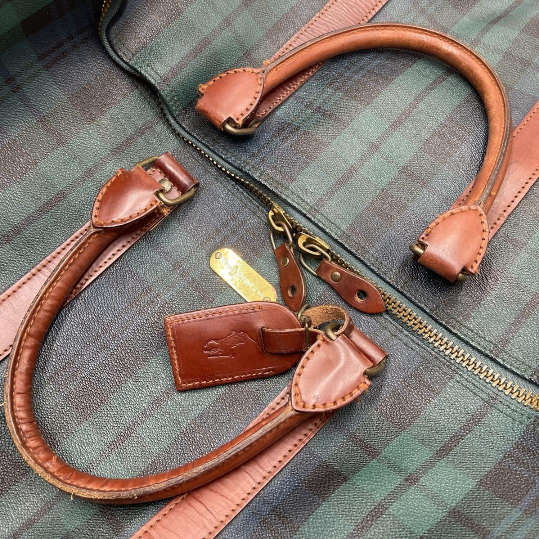 Polo Ralph Lauren ブラックウォッチ 2way ボストンバッグ