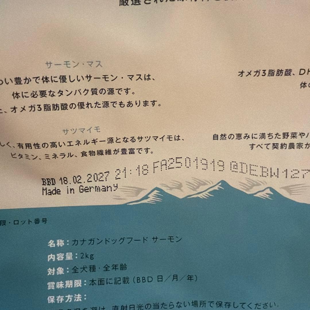 CANAGAN スコティッシュサーモン 2kg グレインフリー 2袋