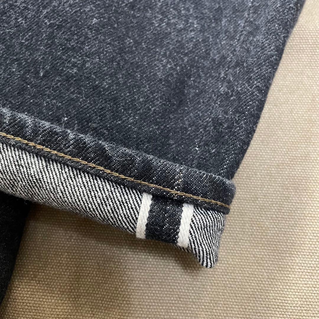 stabilizer gnz waist overall 先染めブラックデニム