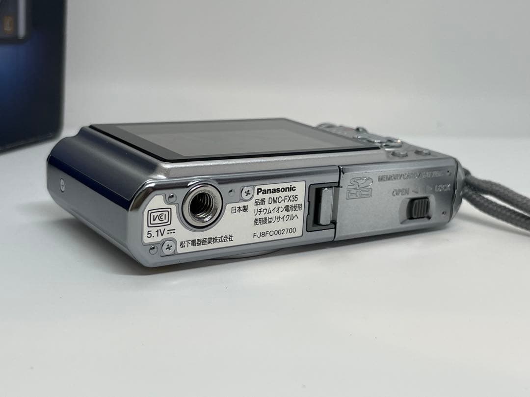 Panasonic LUMIX DMC-FX35 シルバー 元箱付　　動作確認済