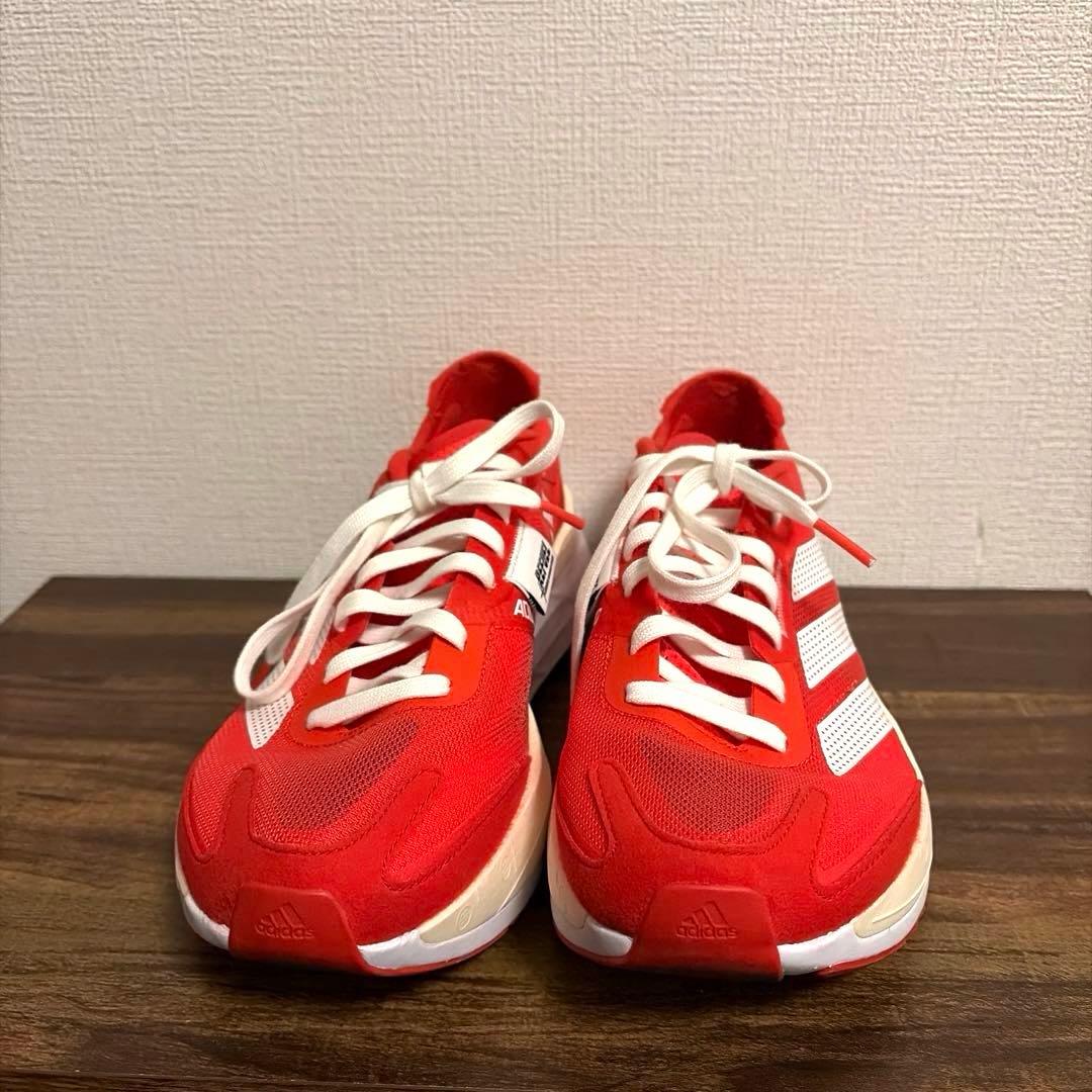 美品 adidas アディダス アディゼロボストン11 25.0cm