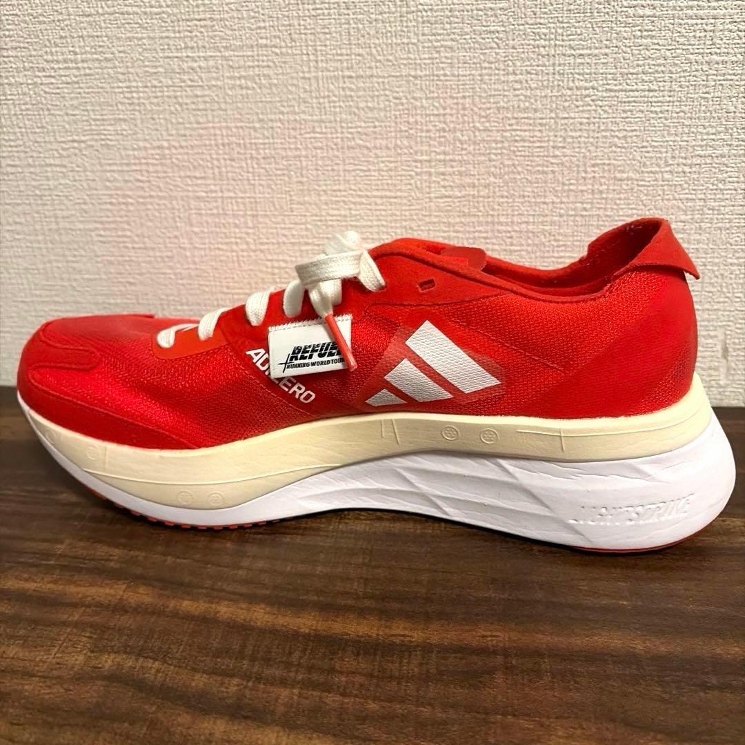 美品 adidas アディダス アディゼロボストン11 25.0cm
