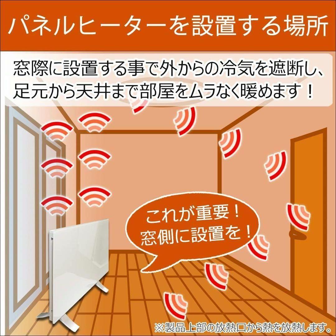遠赤外線パネルヒーター