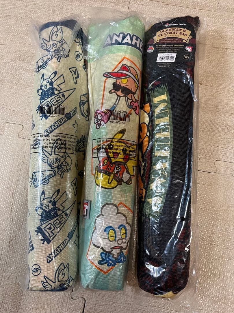 【3個セット】WCS2025アナハイム　プレイマット