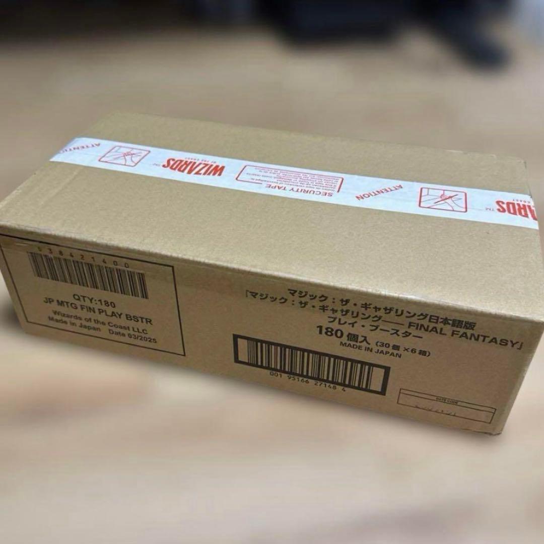 MTG FINAL FANTASY プレイ ブースター 1カートン (6box)