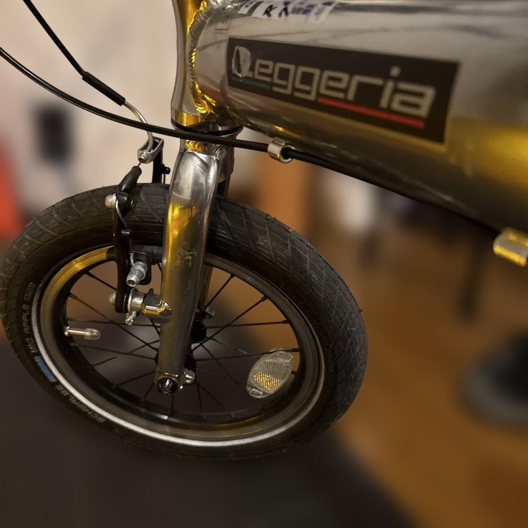 14型 折りたたみ自転車 レジェリア14(MHシルバー/シングルシフト）