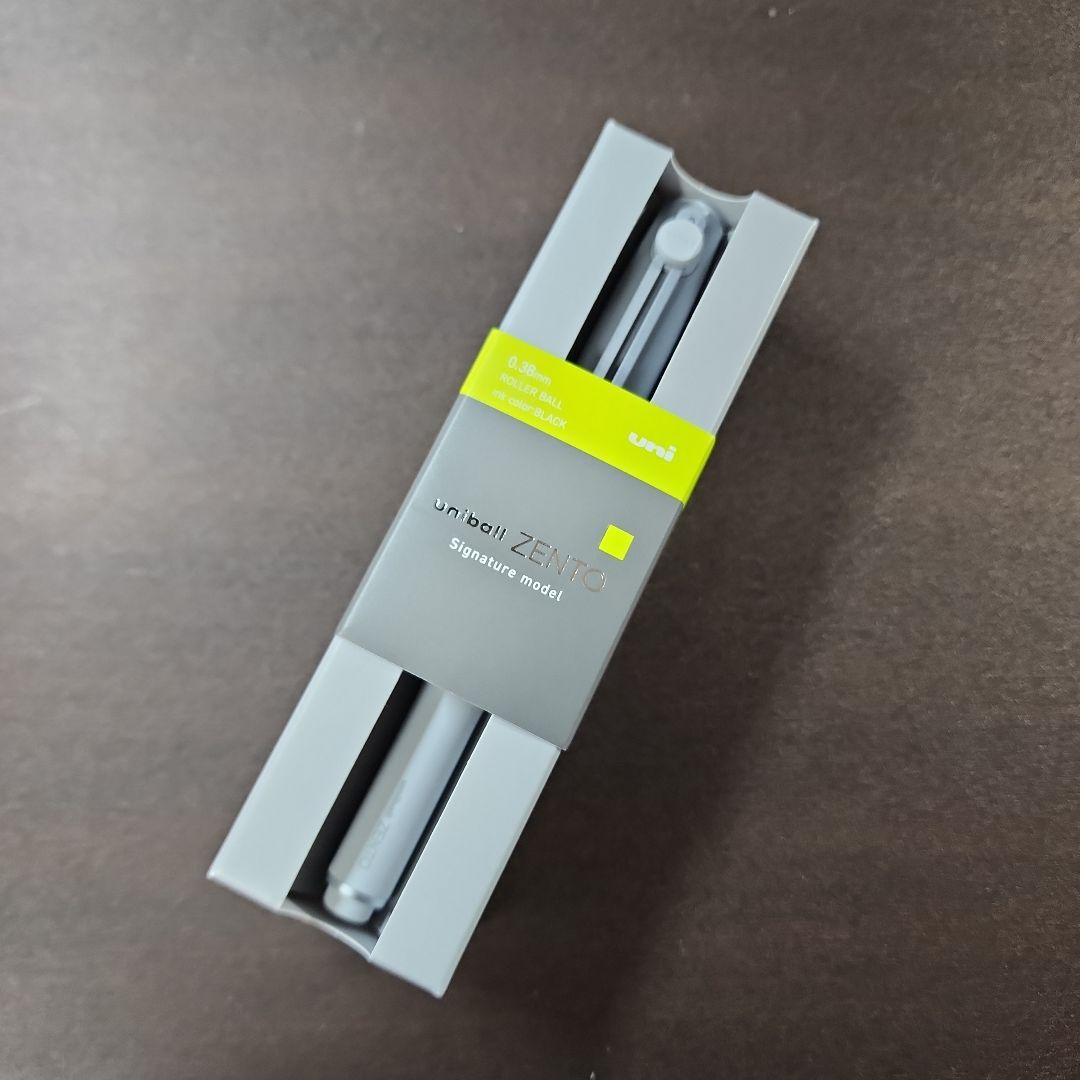 三菱鉛筆 ユニボール ゼント シグニチャーモデル シルバー