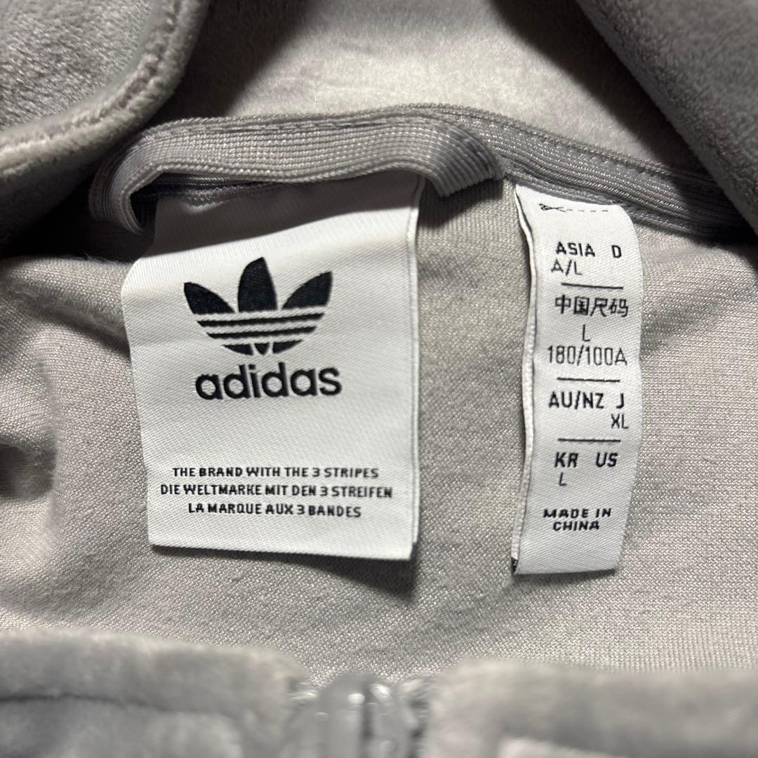 ア*様 adidas アディダス ベッケンバウアー ベロア トラックトップ