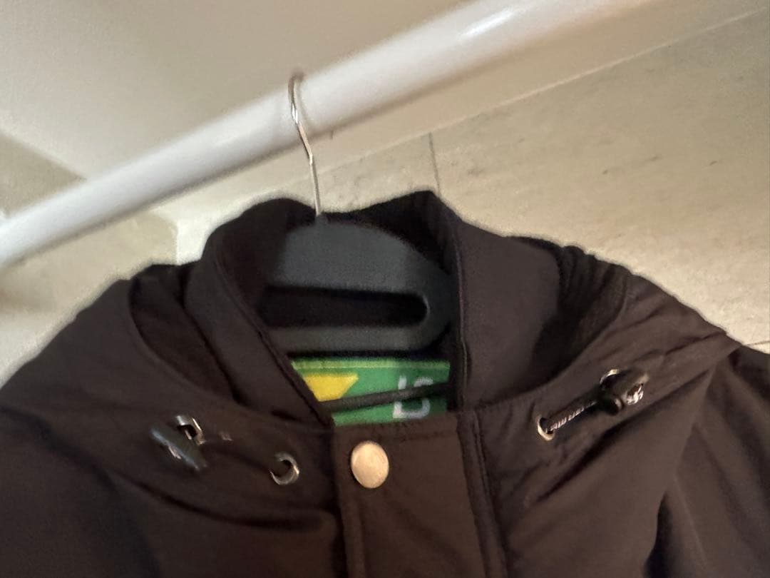 LUZeSOMBRA ブラック 高級ベンチコートLサイズ定価10万前後【送料込】