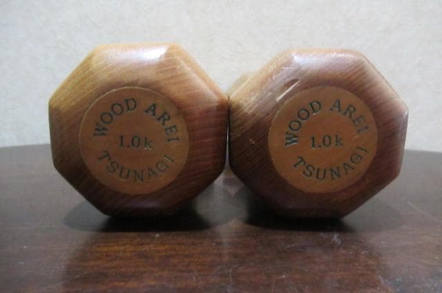 99年度グッドデザイン賞受賞ウッドアレイTSUNAGI木製1.0キロ×2