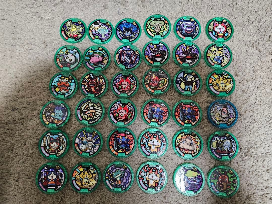 妖怪ウォッチ　妖怪パット　メダル多数