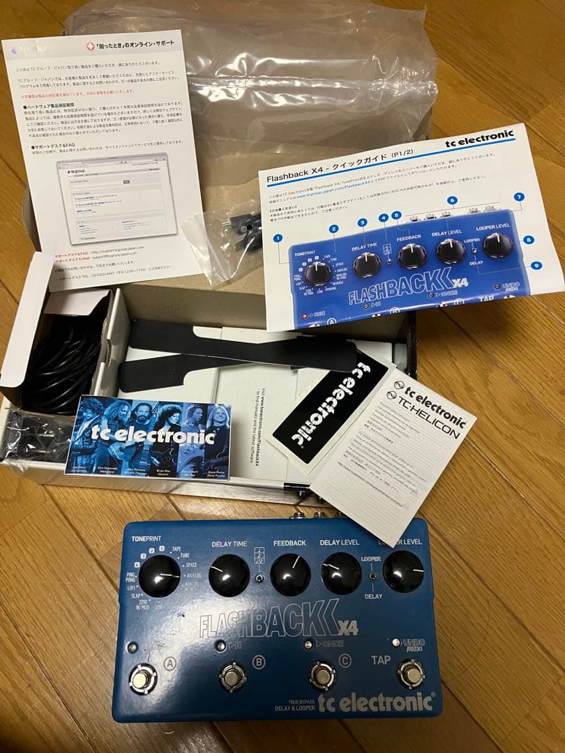ギター tc electronic FLASHBACK X4 delay