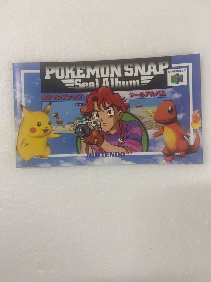 未使用 完品 非売品 ポケモンスナップ シールアルバム当時物 PROMO