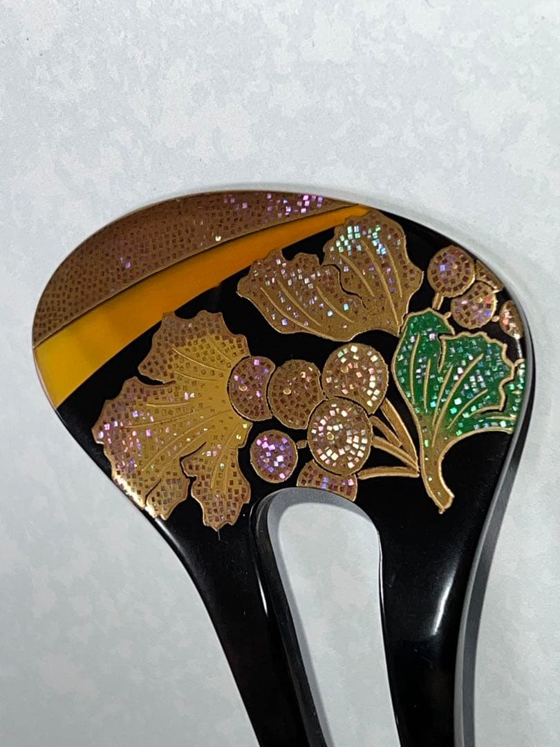 べっ甲　櫛　かんざし　鼈甲　ほんべっ甲　鼈甲細工　保証書付　髪飾り