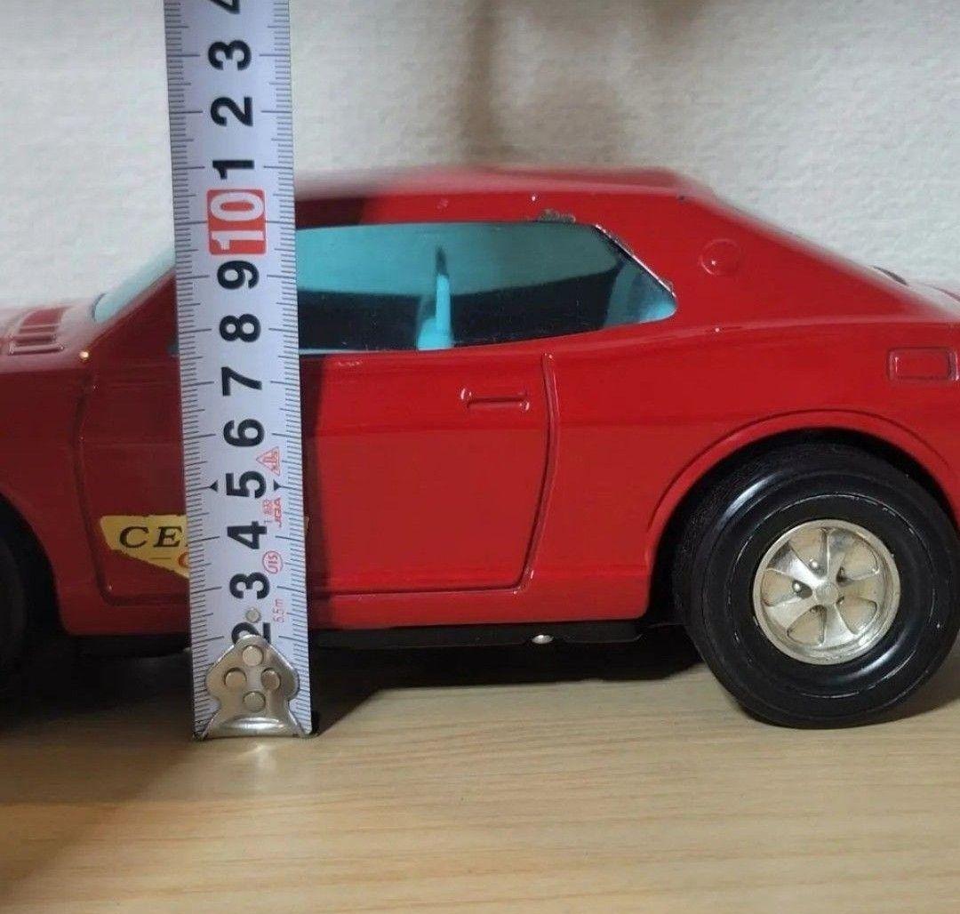 希少 TONKA ブリキ 日産セドリックGX 赤色