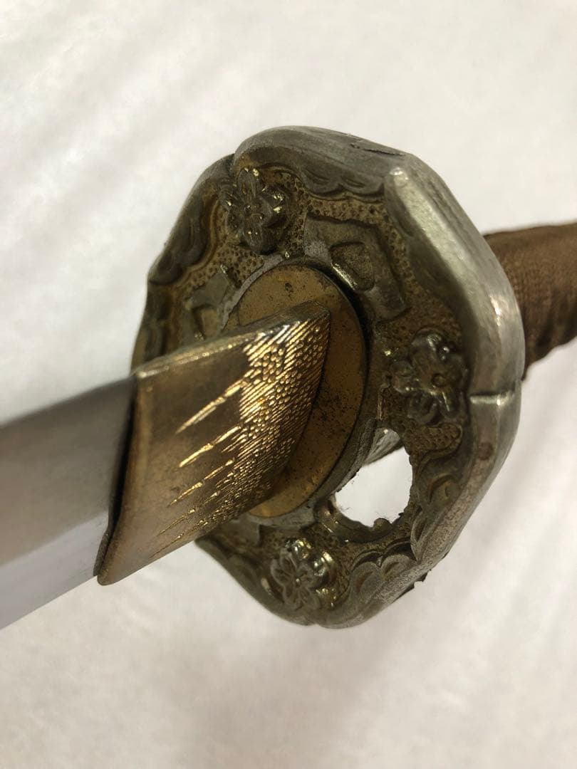 模造刀　指揮刀　模造指揮刀 鞘付き長さ106cm 26A12