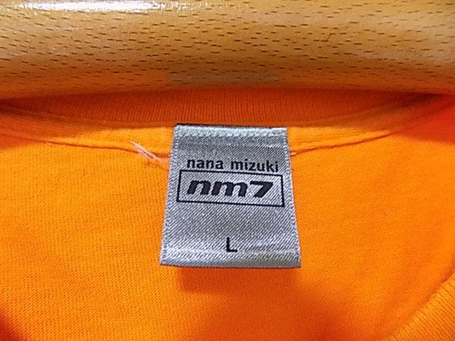 65261　水樹奈々　2018　LIVE GATE Tシャツ　オレンジ　L