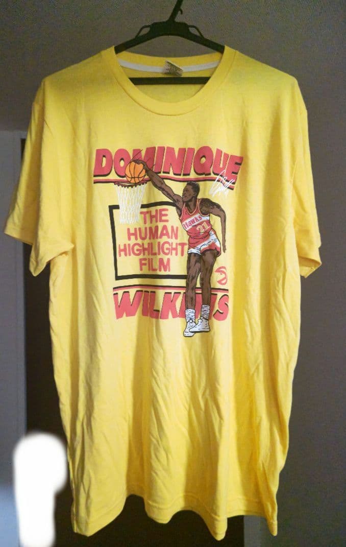 NBAレジェンドTシャツ　ドミニクウィルキンス　XL