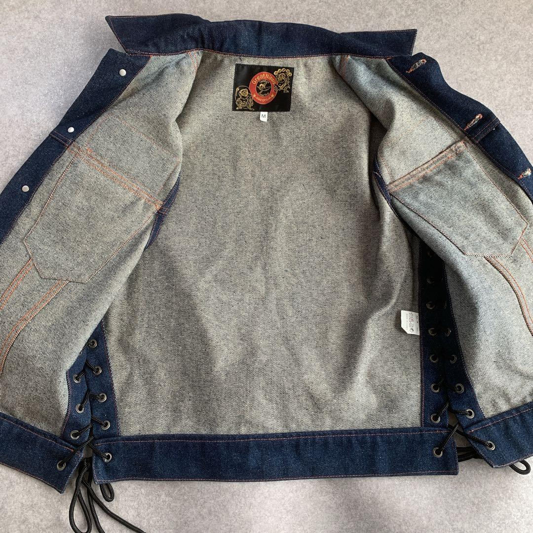 バイク乗り　BARNSTORM MC TROOPS デニムベスト　東本昌平