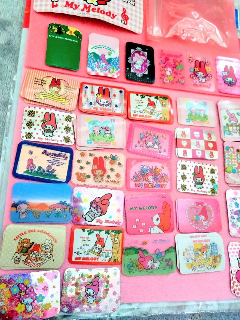 平成レトロ マイメロディ 2000年代 フレークシール80枚