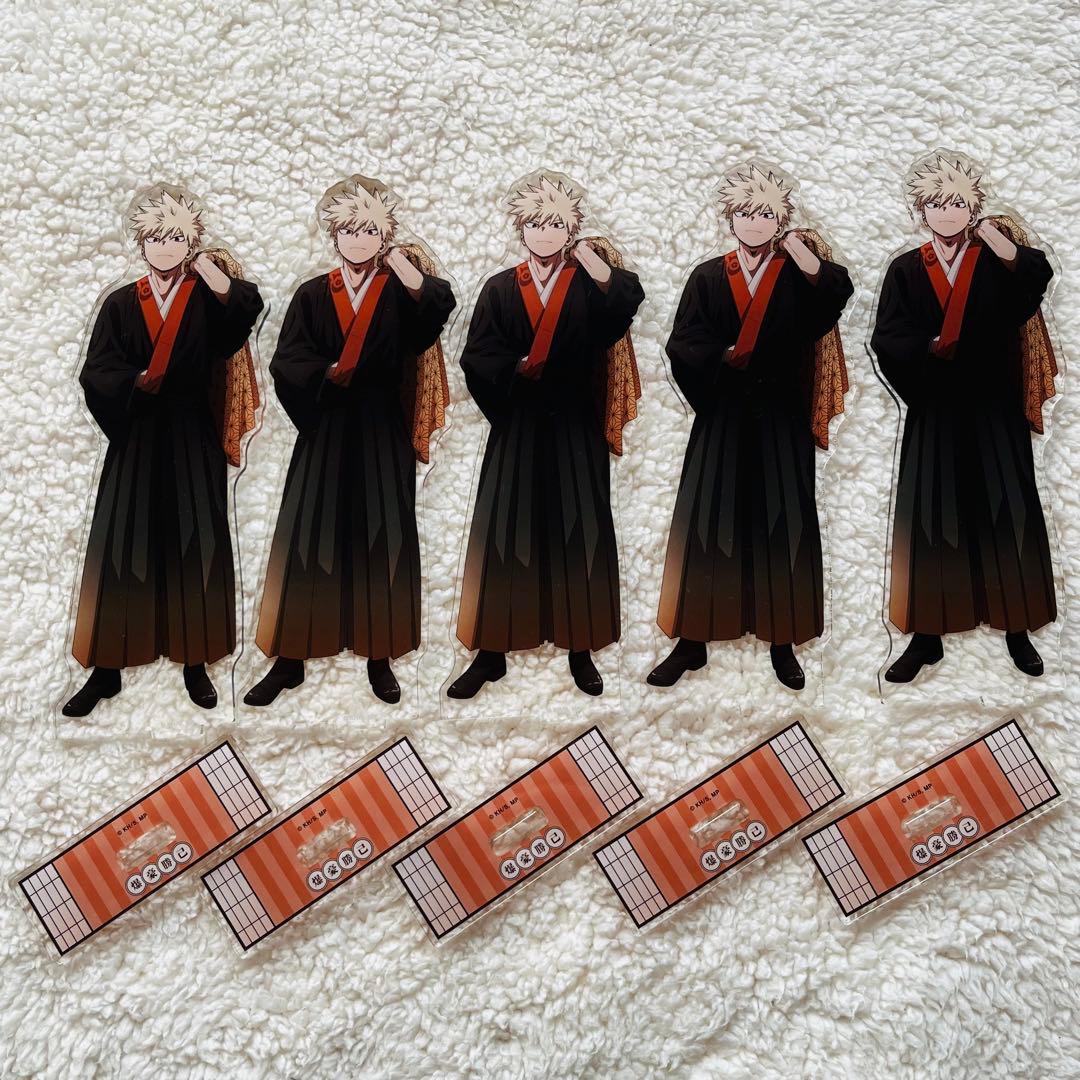 爆豪勝己 花やしき アクスタ まとめ売り 5個