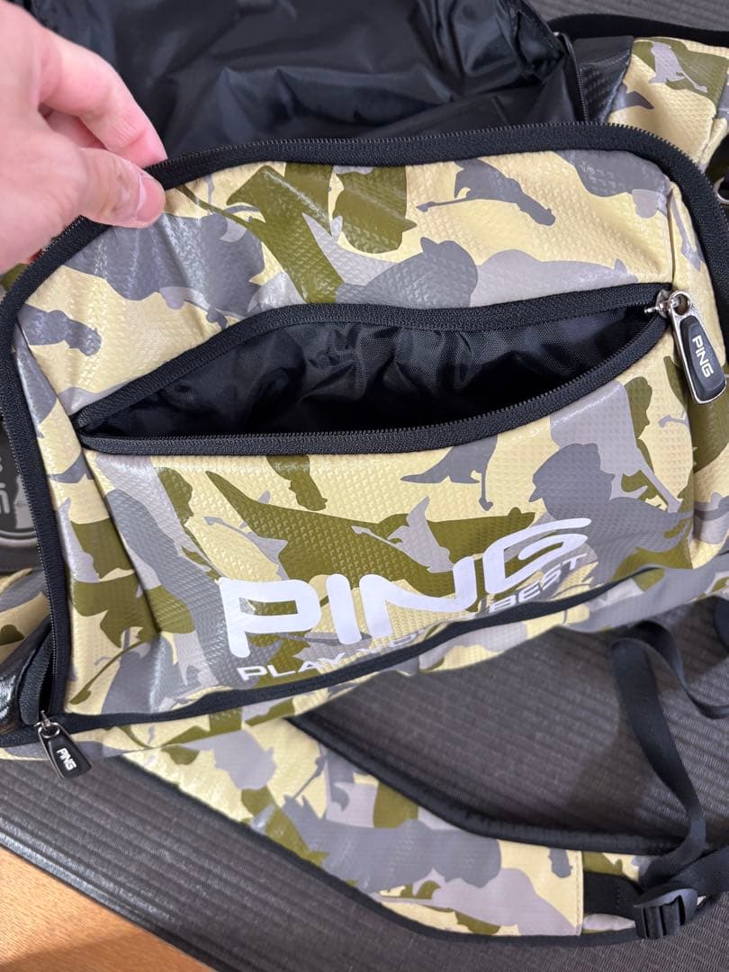PING 迷彩柄 3wayバッグ 大容量