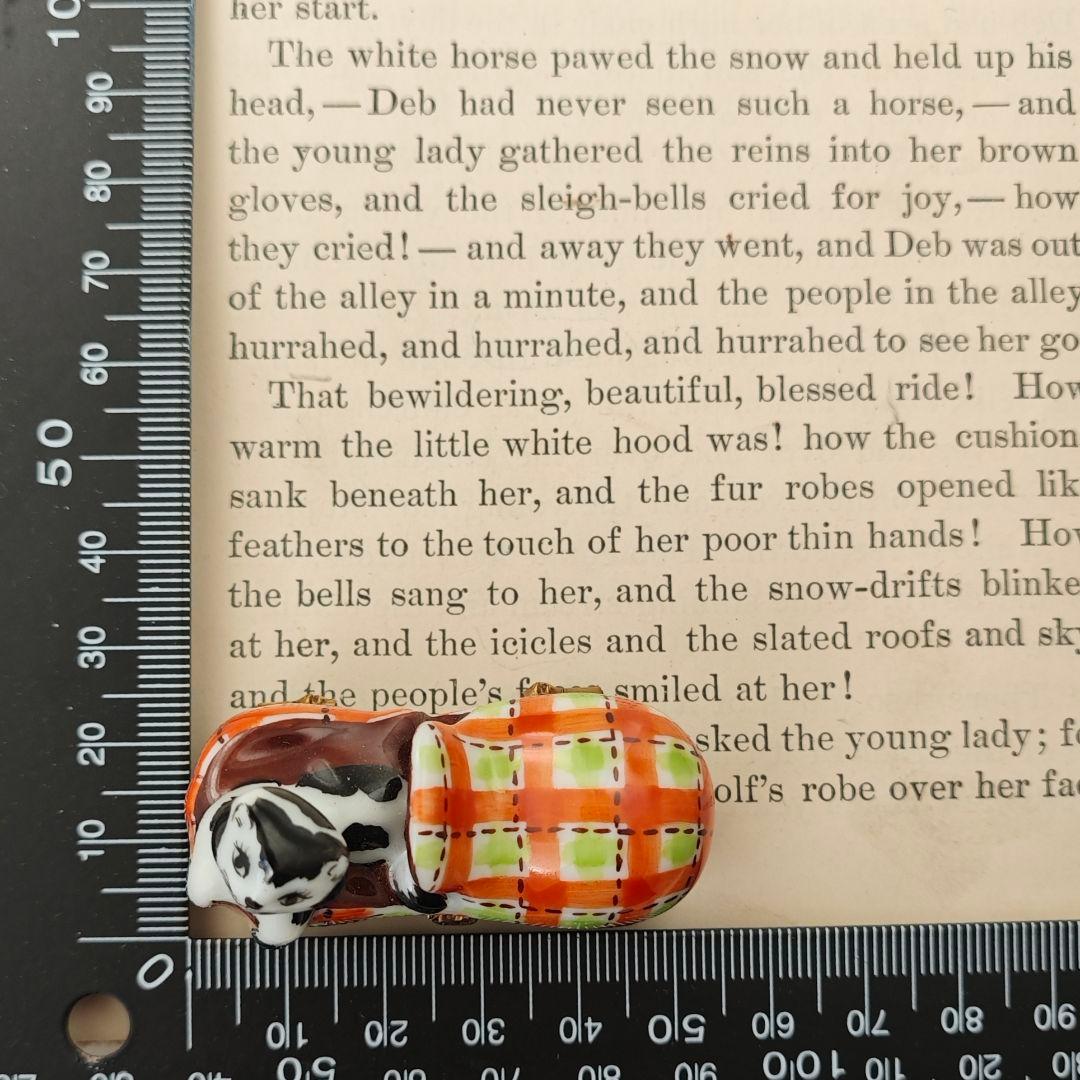 リモージュボックス　靴に入った猫　フランス製　小物入れ　ミニチュア　磁器