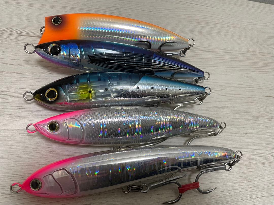 【定価1万7千円相当‼️】ヒラマサ、キハダルアー5点セット