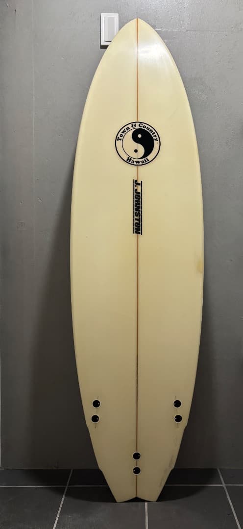 Town & Country J. Johnston ショートボード　6'0