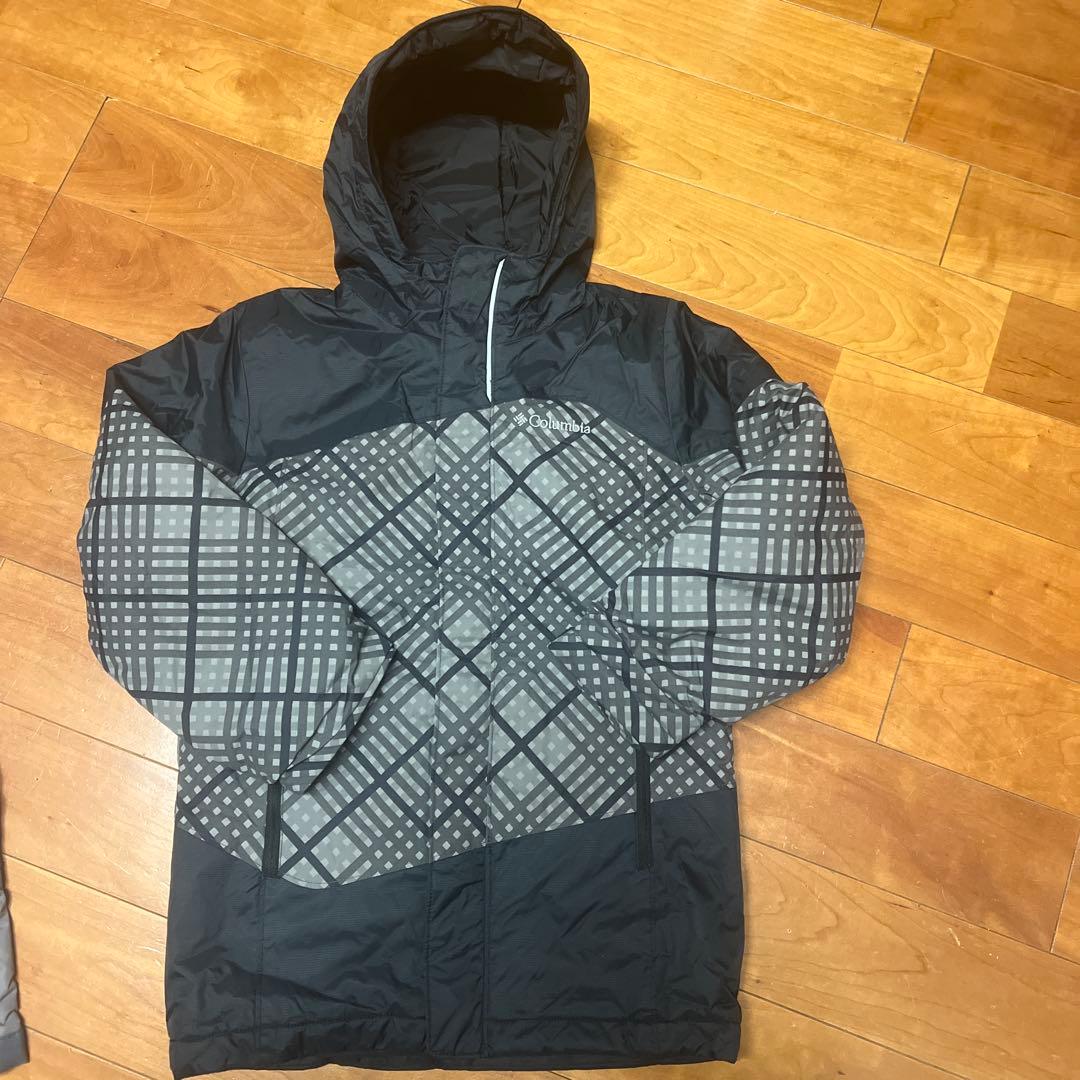 Columbia 子ども用スキーウェアセット（フード付き） Sサイズ(8)