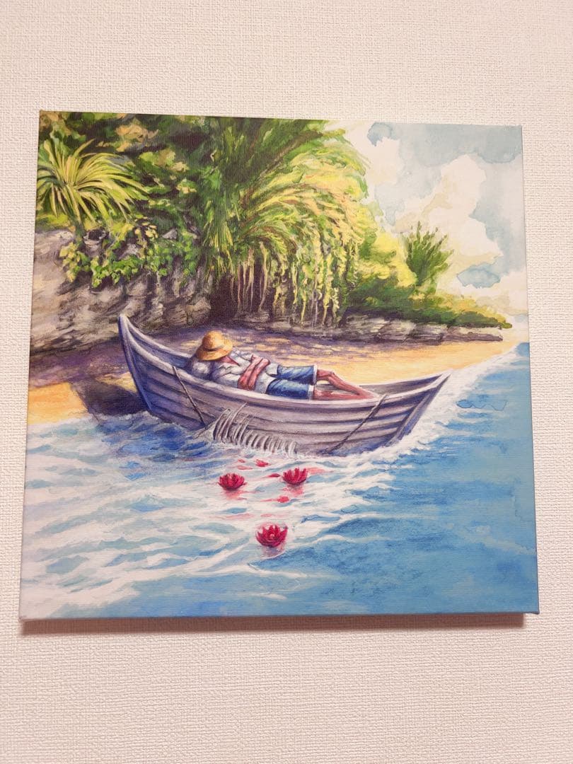 ヨルシカ キャンバスフレーム 老人と海