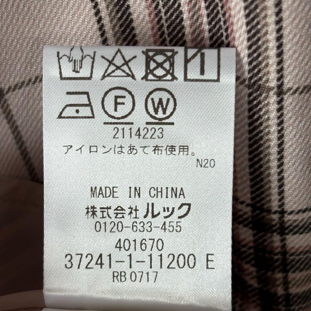 新品✨LAISSE PASSÉ チェックフレアーワンピース　36 レッセパッセ