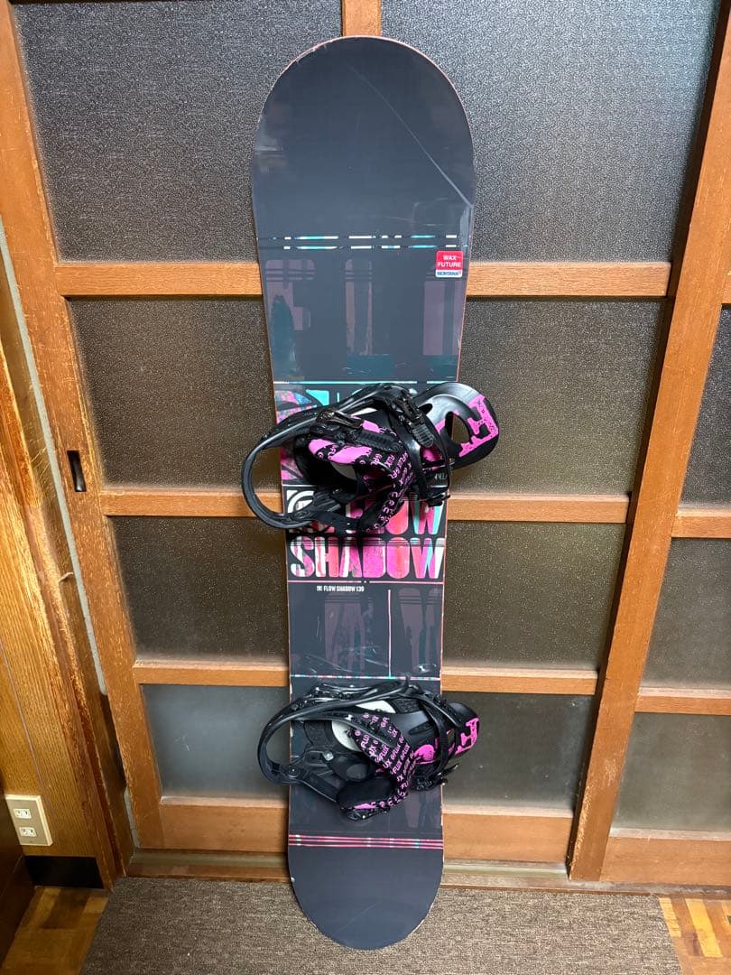 スノーボード2点セット FLOWボードビンディング
