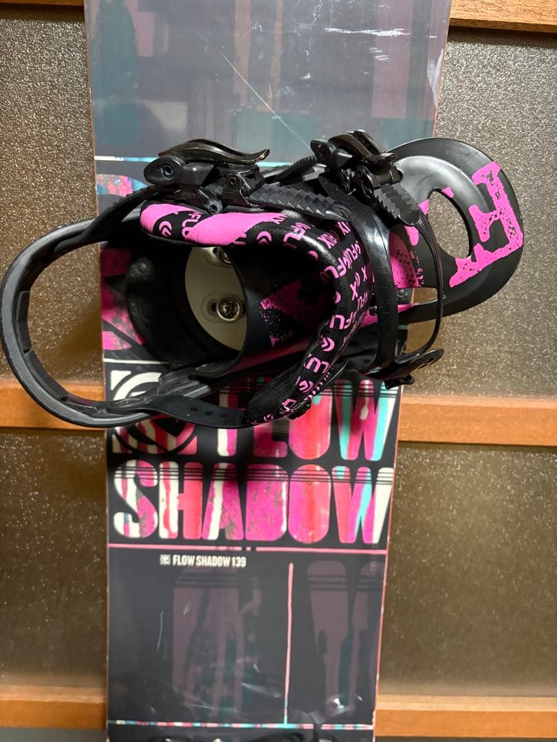 スノーボード2点セット FLOWボードビンディング