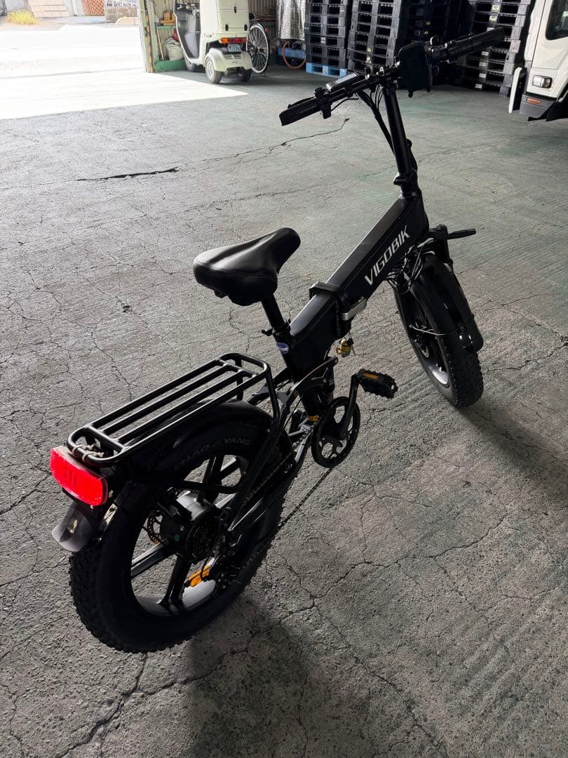 VIGOBIK 電動アシスト自転車 折りたたみ ブラック