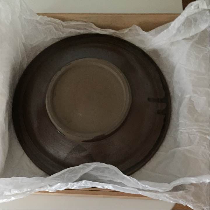 小石原焼 田中治人「おだやかなること清風の如し」解説書あり、