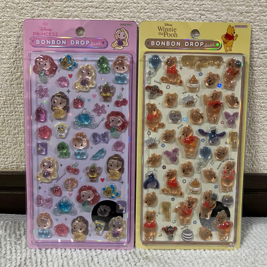 【国内正規品】 ディズニー ボンボンドロップシール 第2弾 8種セット